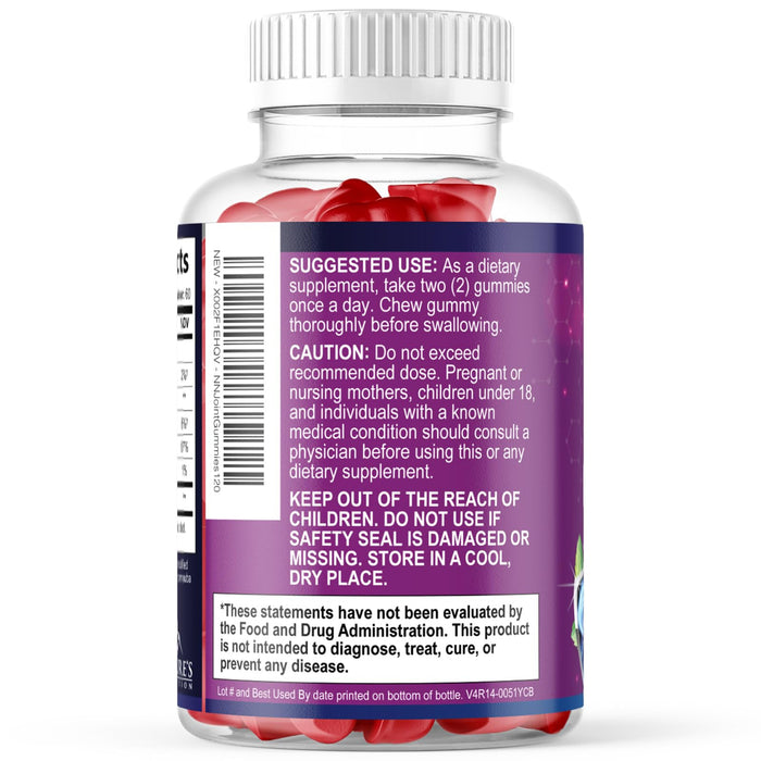 Joint Support Gummies Glucosamine Plus Vitamin E - Nature's Joint Support Supplement for Occasional Discomfort for Back, Knees & Hands - Cartilage & Joint Health & Flexibility Support - 120 Gummies