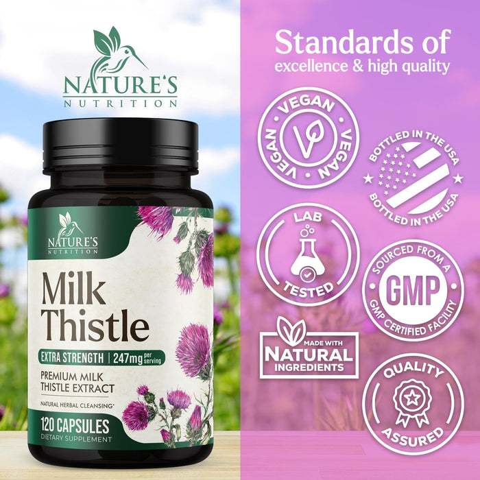 Milk Thistle 1000 mg - 120 Capsules
