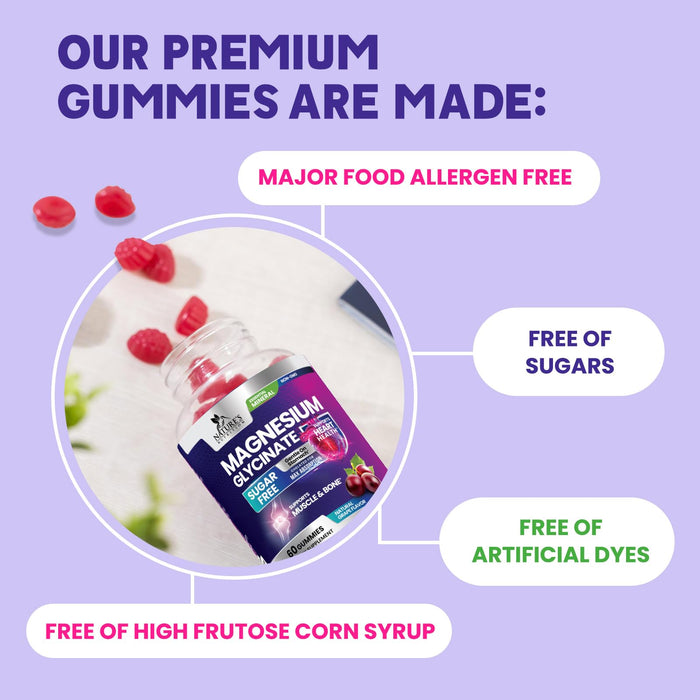 Magnesium Glycinate - 60 Gummies