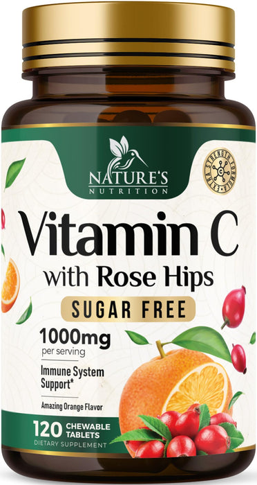 Vitamin C 1000 mg - 120 Chewable Tablets