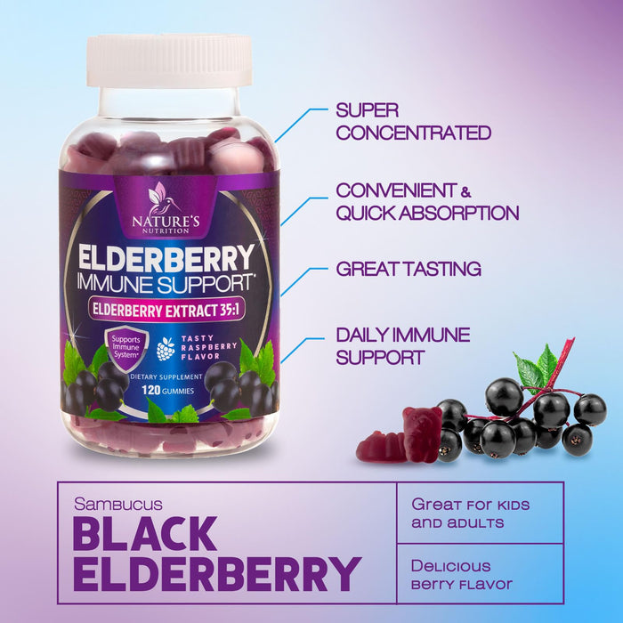 Elderberry - 120 Gummies