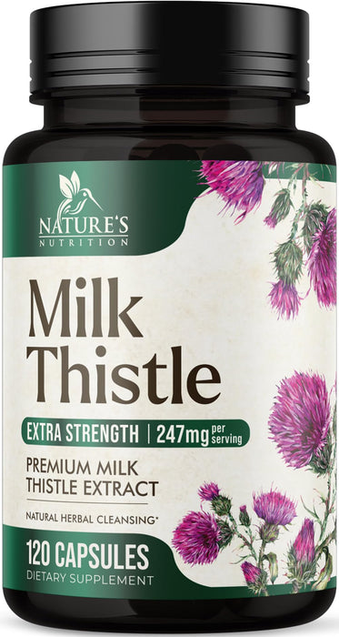 Milk Thistle 1000 mg - 120 Capsules