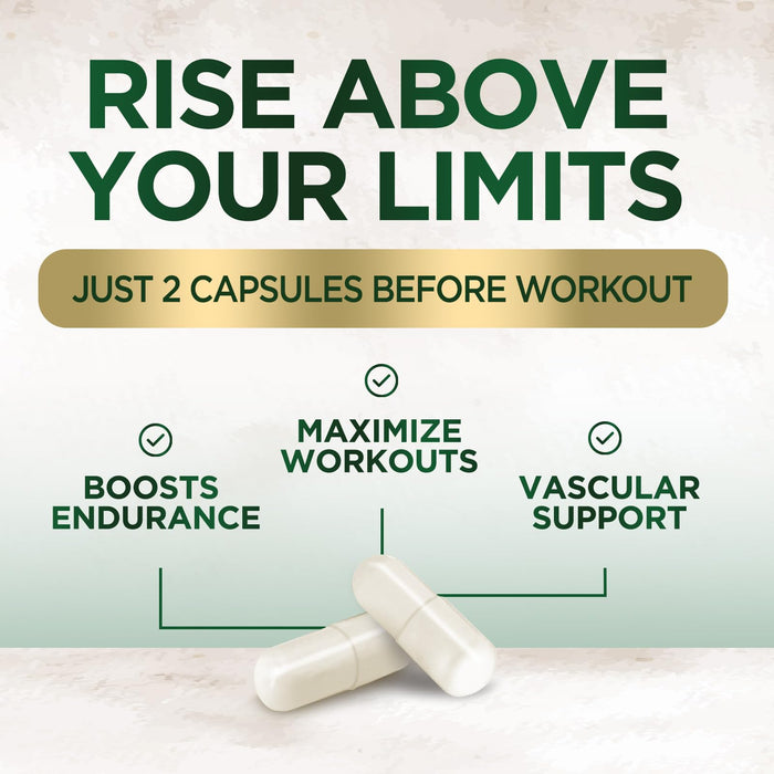 L-Arginine 1000 mg - 60 Capsules