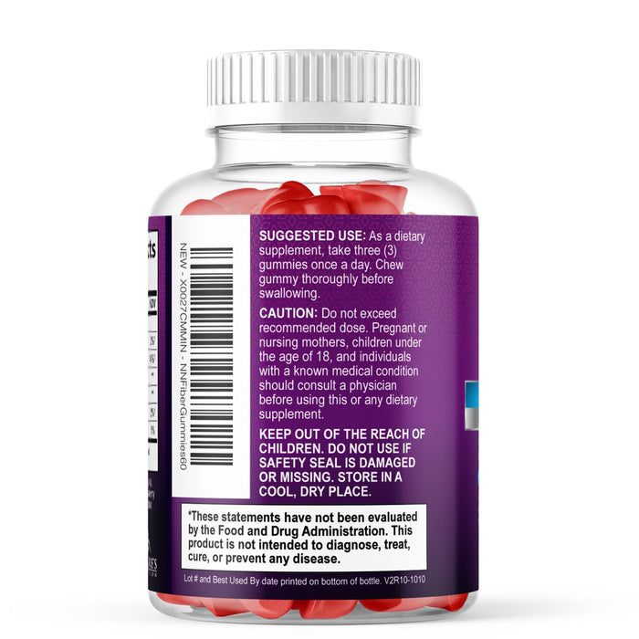 Fiber Gummies 4 g - 60 Gummies