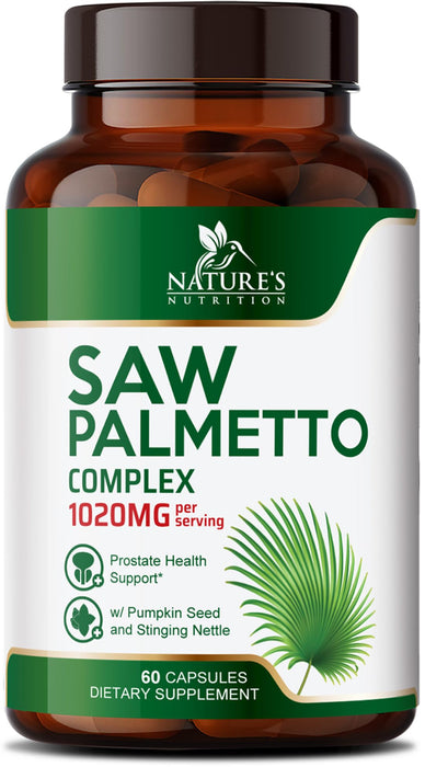 Saw Palmetto 1000 mg - 60 Capsules