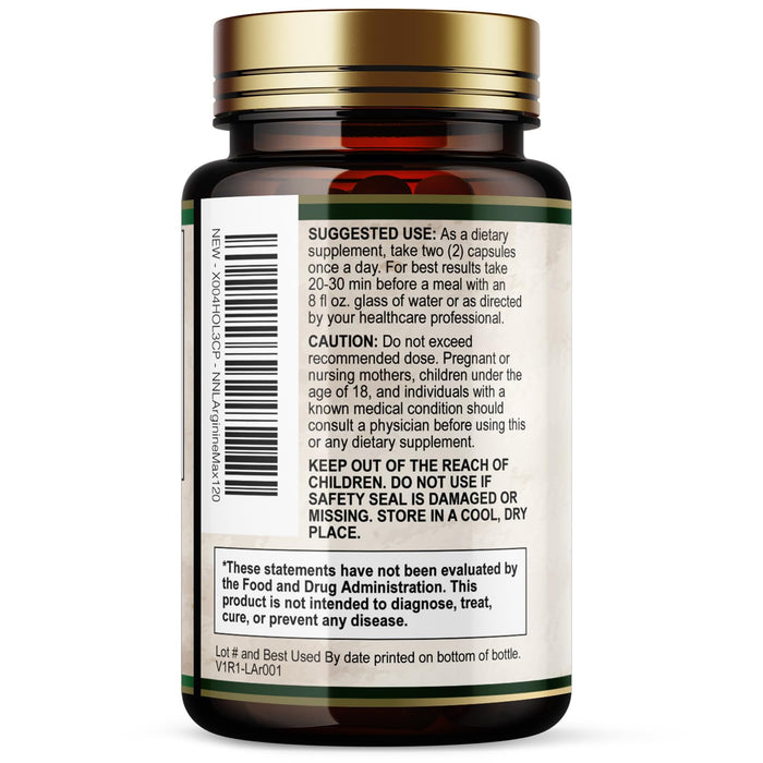L-Arginine Supplement 1000mg with L-Citrulline - Heart Health Support - Muscle Supporting Nitric Oxide Precursor Booster for Extra Strength - Non-GMO Amino Acid Energy Blend For Men - 120 Capsules