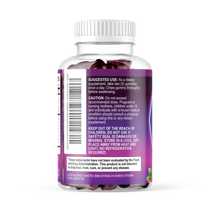 Menopause Supplements for Women - 3 Billion CFU Natural Menopause Relief for Mild Hot Flashes & Night Sweats, PH, Vaginal Health Support Probiotics for Women Gummy, Probiotic Supplement - 60 Gummies