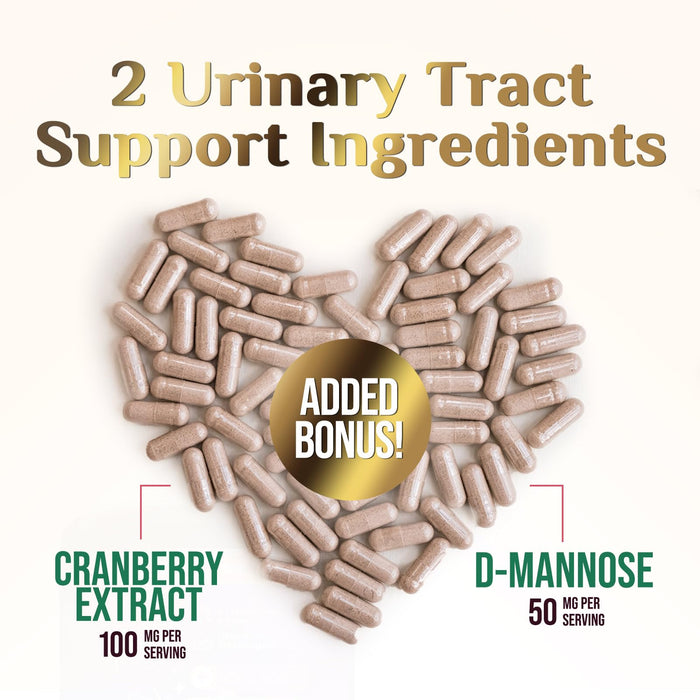 Vaginal Probiotics for Women pH Balance, Digestive, UT & Feminine Health Support - 50 Billion CFU, 10 Probiotic Strains, Prebiotics, & Cranberry - Supports Healthy Vaginal Odor & Flora