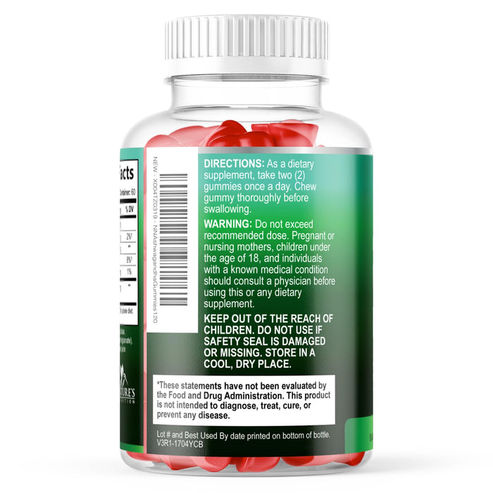 Ashwagandha 3000 mg - 120 Gummies