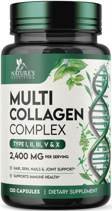 Multi Collagen Peptides 2400 mg - 120 Capsules