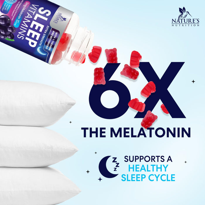 Melatonin Sleep Gummies 12 mg - 60 Gummies