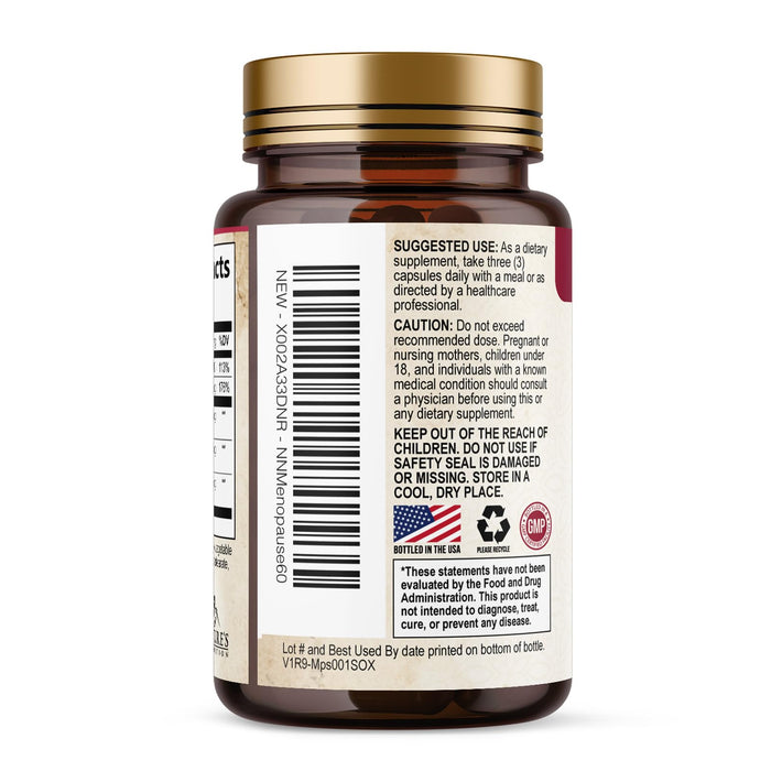 Menopause Support with Black Cohosh - 60 Capsules