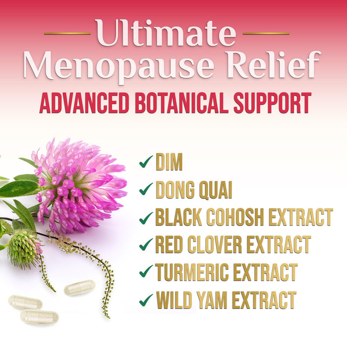 Menopause Support with Black Cohosh - 60 Capsules