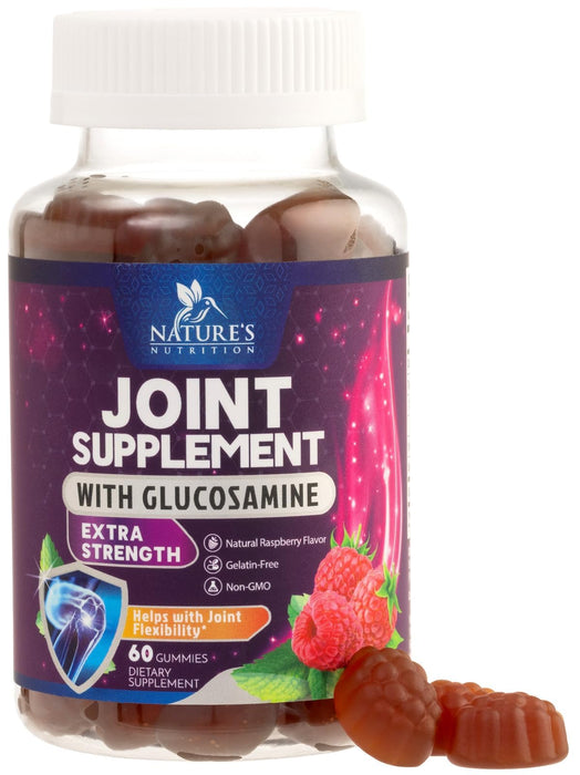 Joint Support Gummies + Glucosamine & Vitamin E - 60 Gummies