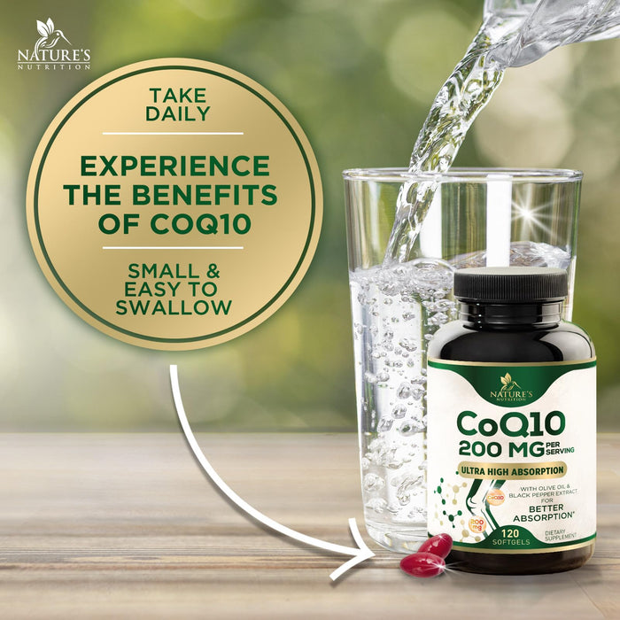 CoQ10 200 mg - 120 Softgels