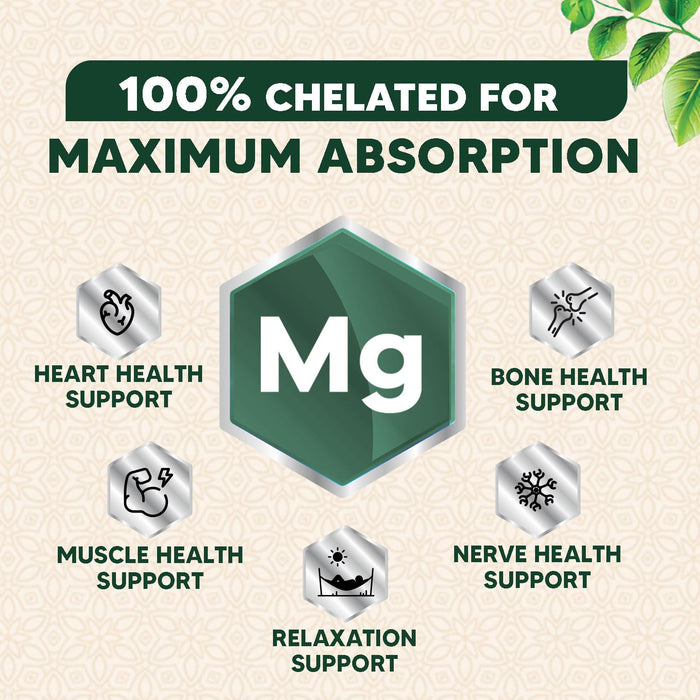 Magnesium Glycinate 1000 mg - 60 Capsules