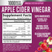 Apple Cider Vinegar Supplements Facts