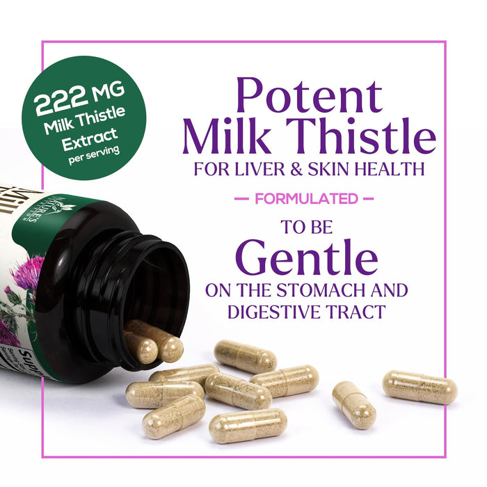 Milk Thistle 1000 mg - 120 Capsules
