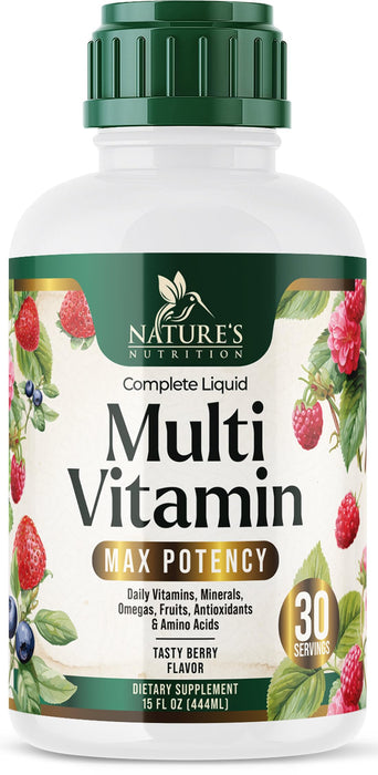 Liquid Multivitamin - Berry, 15 Fl Oz