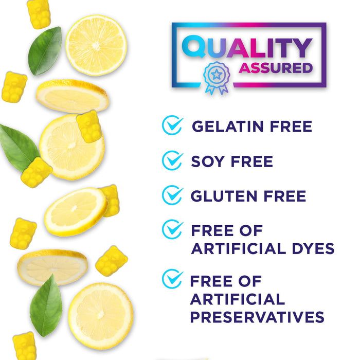 Electrolyte Gummies - Lemon, 60 Gummies