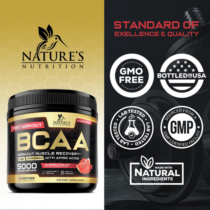 BCCA Workout Muscle Recovery