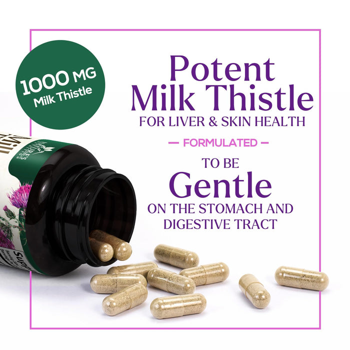 Milk Thistle 1000 mg - 60 Capsules