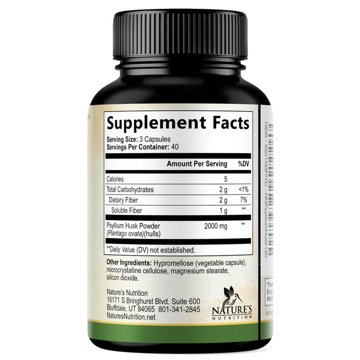 Fiber 1500 mg - 120 Capsules