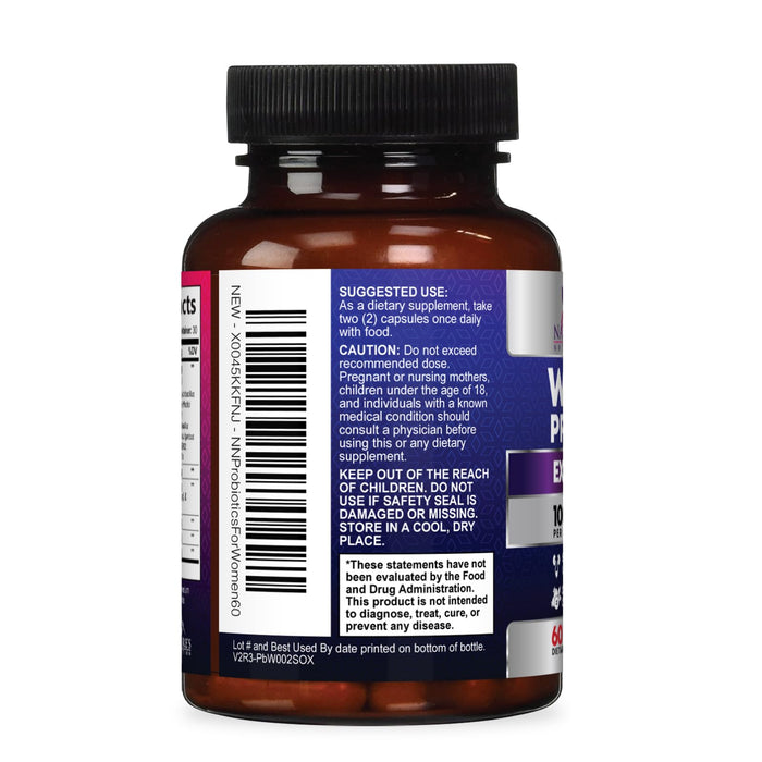 Probiotics for Women - 90 Billion CFU 16 Probiotic Strains with Cranberry, Vaginal Probiotics with Prebiotics PH, Digestive, UT, Immune, & Feminine Health Support, Pro Biotics for Women, 60 Capsules