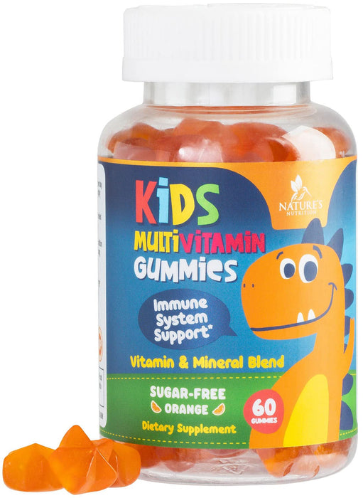 Kids' Multivitamin - Orange, 60 Gummies