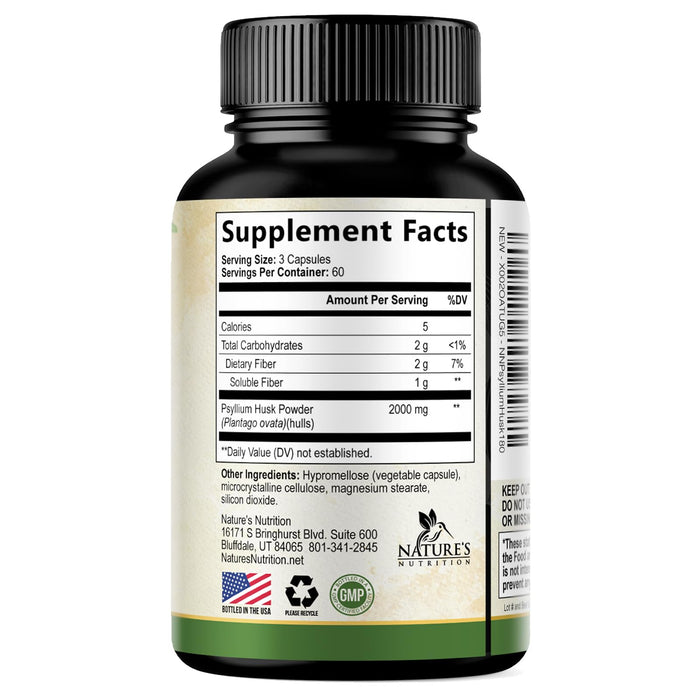Fiber 1500 mg - 180 Capsules