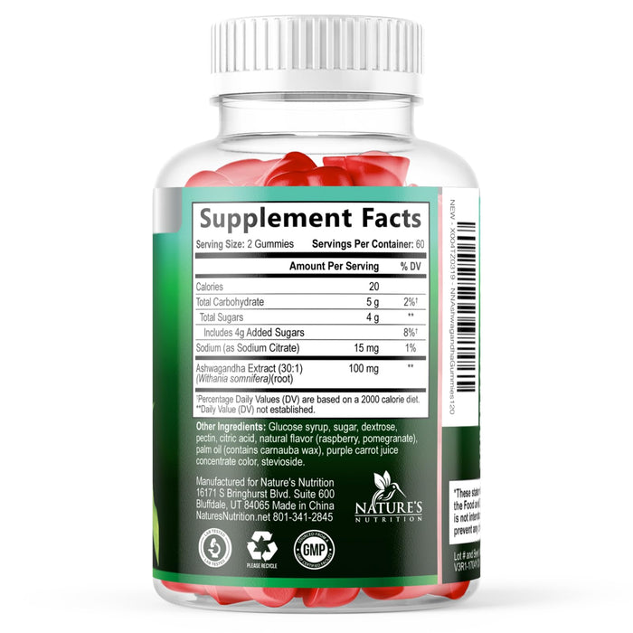Ashwagandha 3000 mg - 120 Gummies