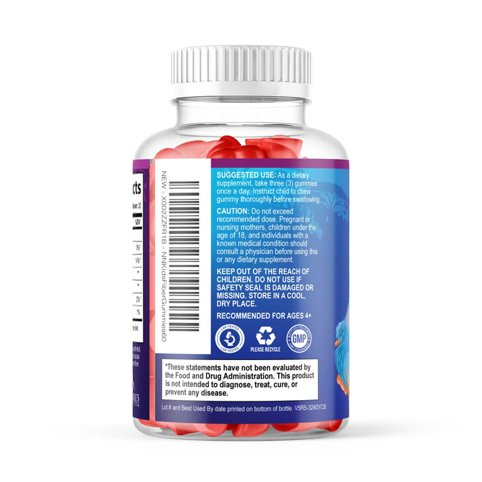 Kids' Fiber Gummies 4 g - 60 Gummies