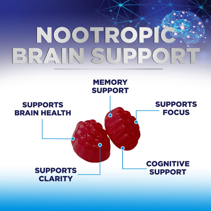 Brain & Focus Gummies - 60 Gummies