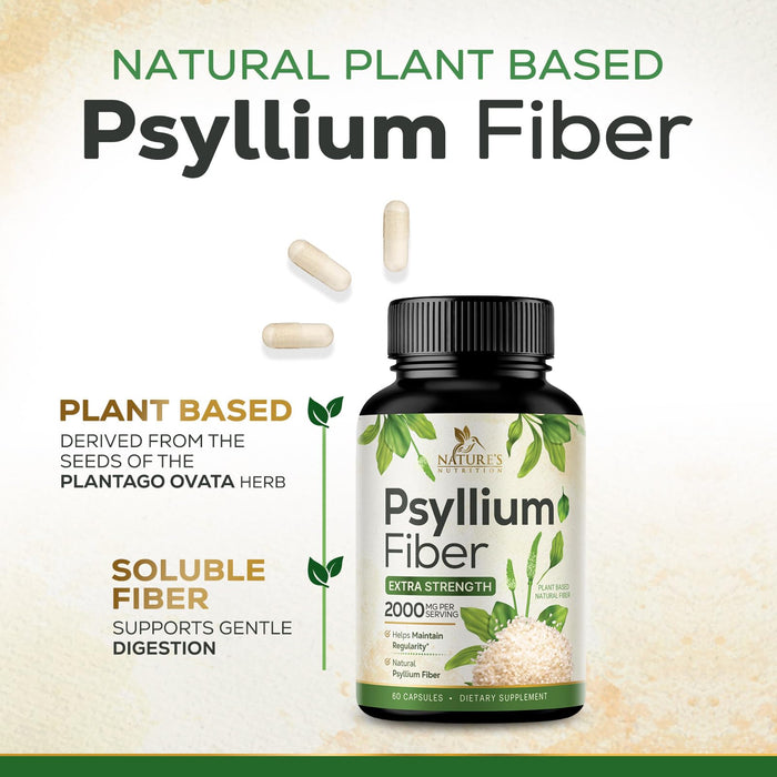 Fiber 1500 mg - 60 Capsules