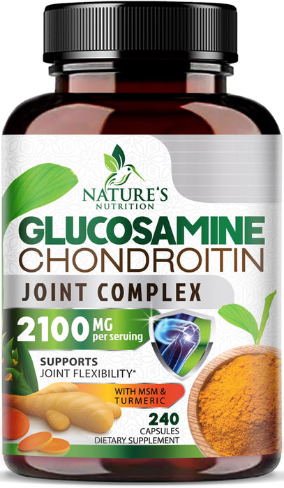 Glucosamine Chondroitin MSM 2100 mg - 240 Capsules