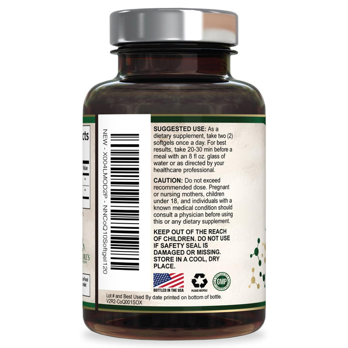 CoQ10 200 mg - 120 Softgels