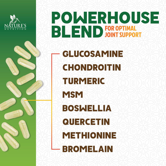 Glucosamine Chondroitin MSM 2100 mg - 120 Capsules