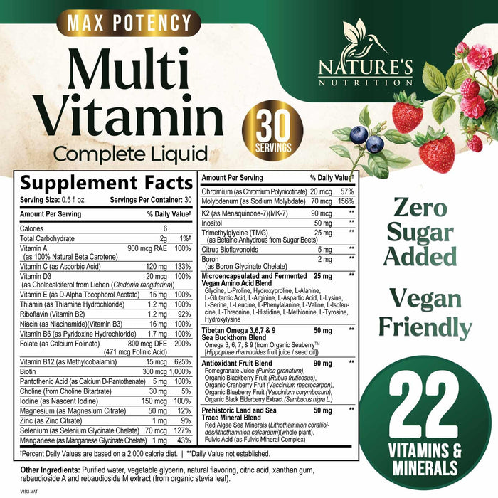 Liquid Multivitamin - Berry, 15 Fl Oz