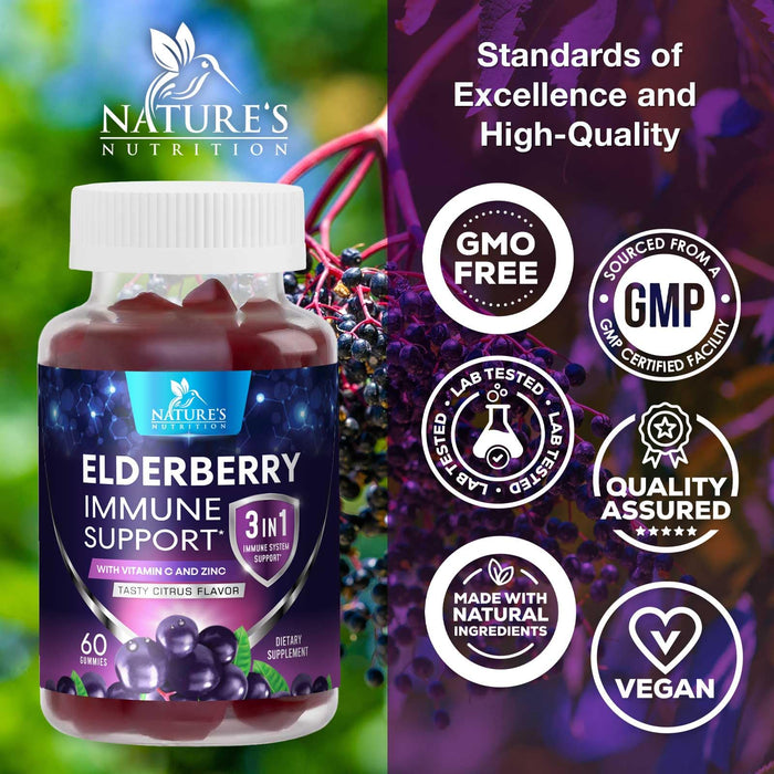 Elderberry - 60 Gummies