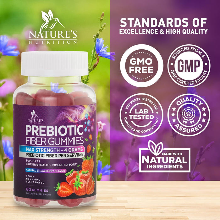 Fiber Gummies 4 g - 60 Gummies