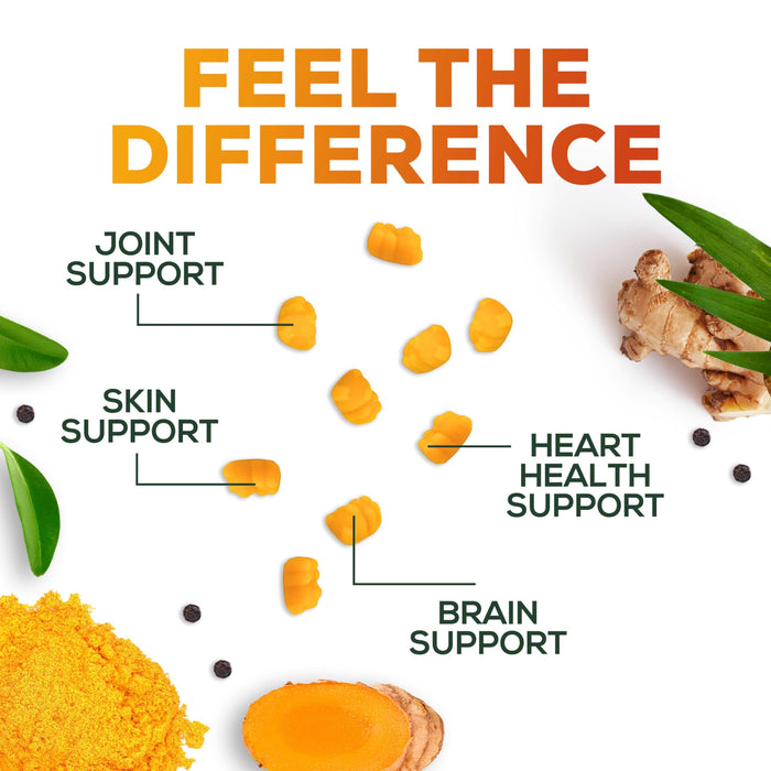 Turmeric Curcumin Gummies - 120 Gummies