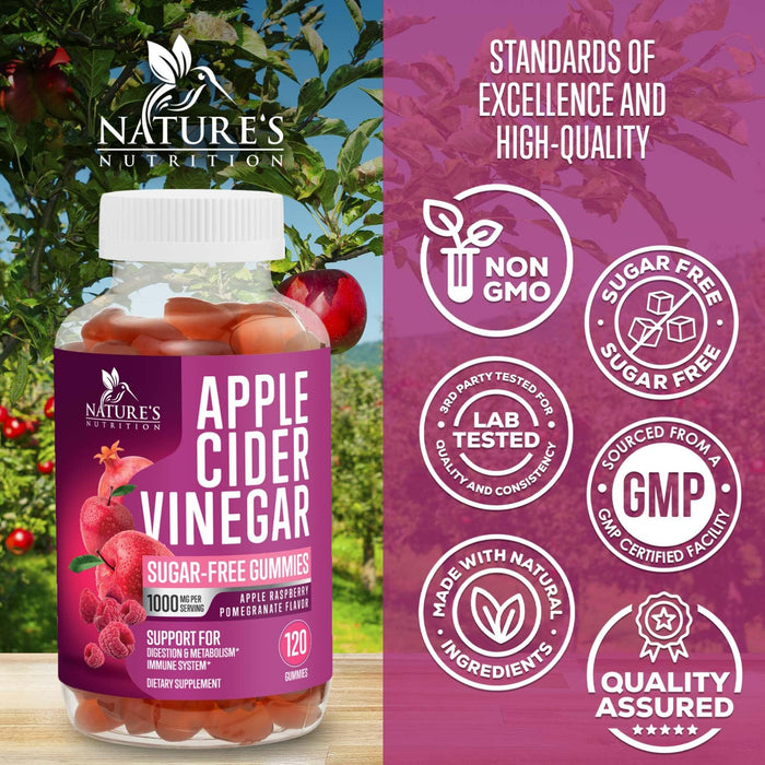 Apple Cider Vinegar Sugar free Gummies