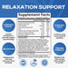 Calm Stress Formula Supplement Fact