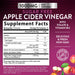 Sugar Free Apple Cider Vinegar