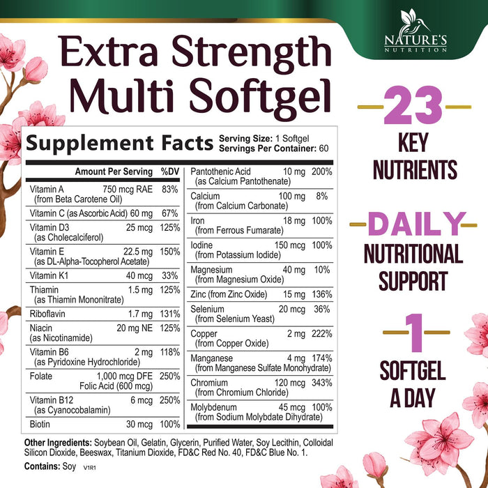 Women's Multivitamin - 60 Softgels