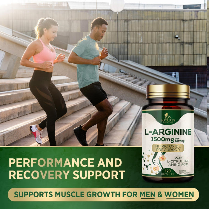 L-Arginine 1000 mg - 120 Capsules
