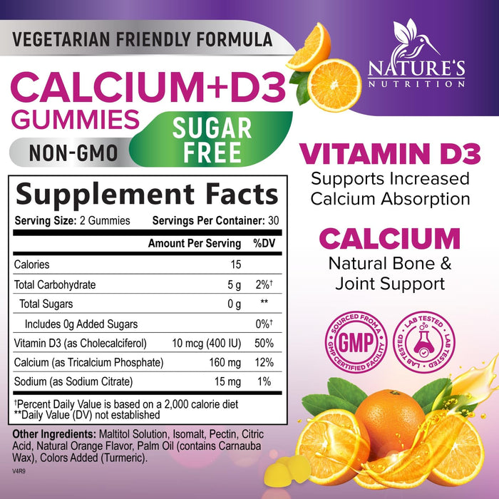 Calcium + D3 Gummies