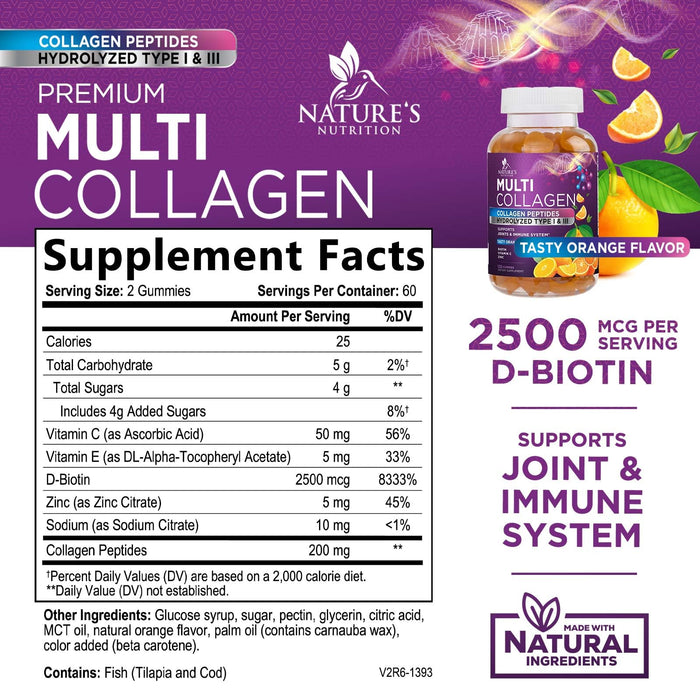 Multi Collagen Peptide Gummies