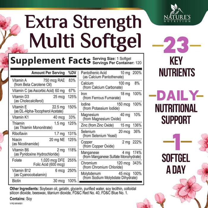 Women's Multivitamin - 120 Softgels