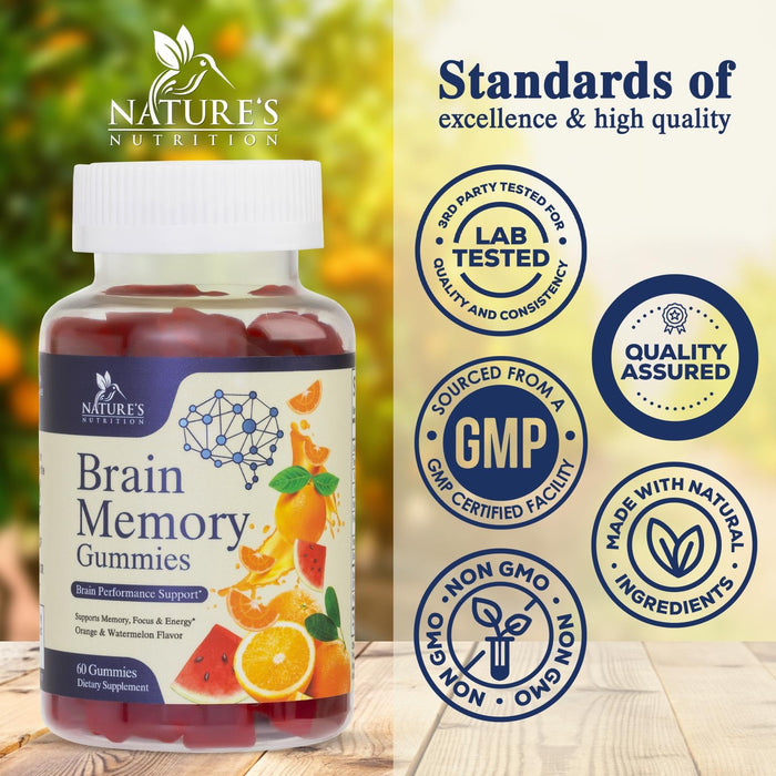Brain Memory Gummies